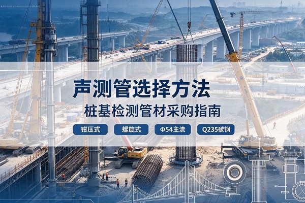 西塞山声测管选型标准