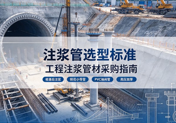 西塞山注浆管选型标准